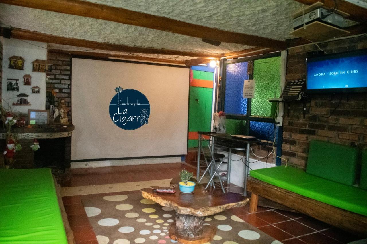 La Cigarra Casa De Huespedes Hotel Salento Bagian luar foto