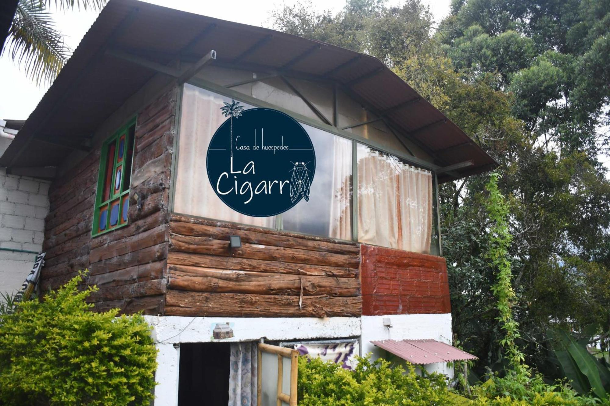 La Cigarra Casa De Huespedes Hotel Salento Bagian luar foto